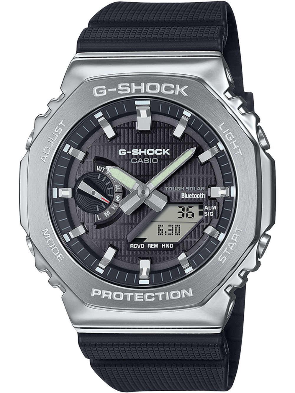 Casio GBM-2100-1AER Herrenuhr G-Shock G-Steel Solar 44mm 20ATM