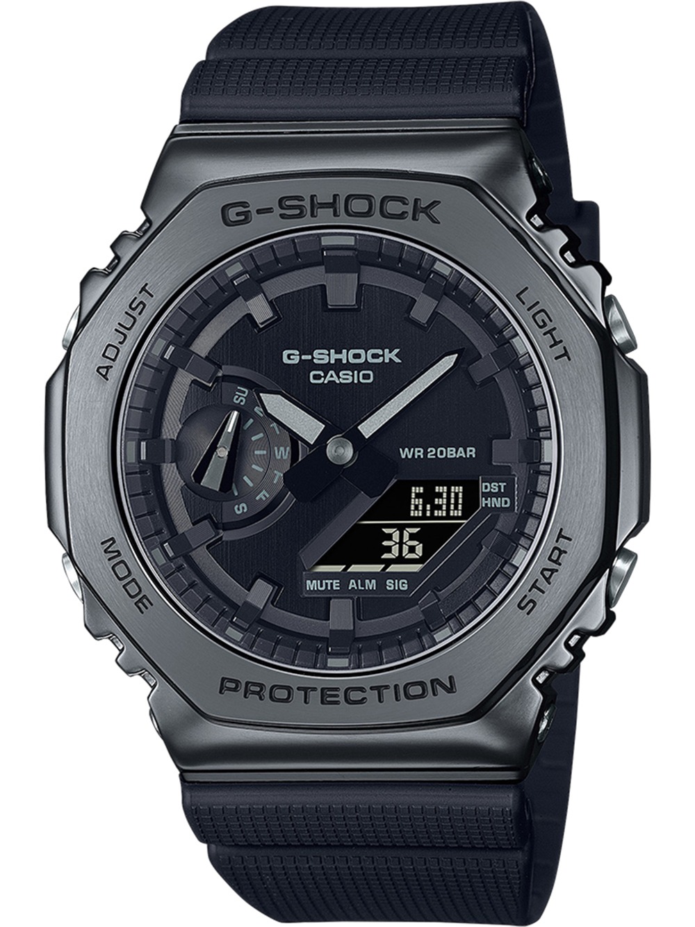 Casio GM-2100BB-1AER Herrenuhr G-Shock Classic 44mm 20ATM