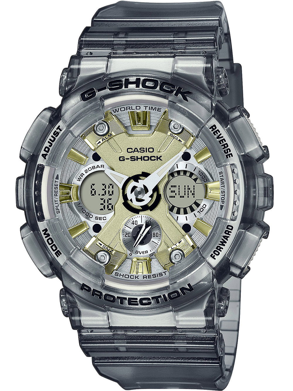 Casio GMA-S120GS-8AER G-Shock Herrenuhr 43mm 20ATM