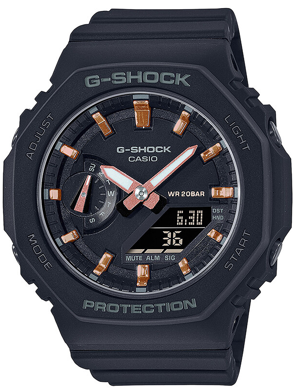 Casio GMA-S2100-1AER G-Shock Unisex Uhr 43mm 20ATM