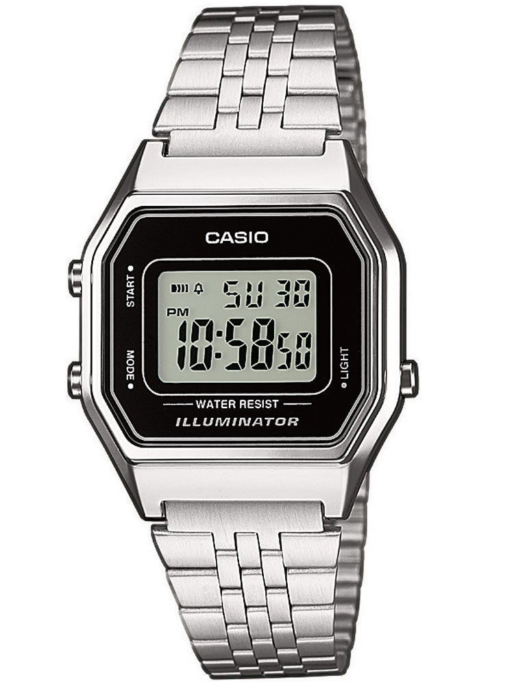 CASIO LA680WEA-1EF Collection Unisex Uhr 28mm 3ATM