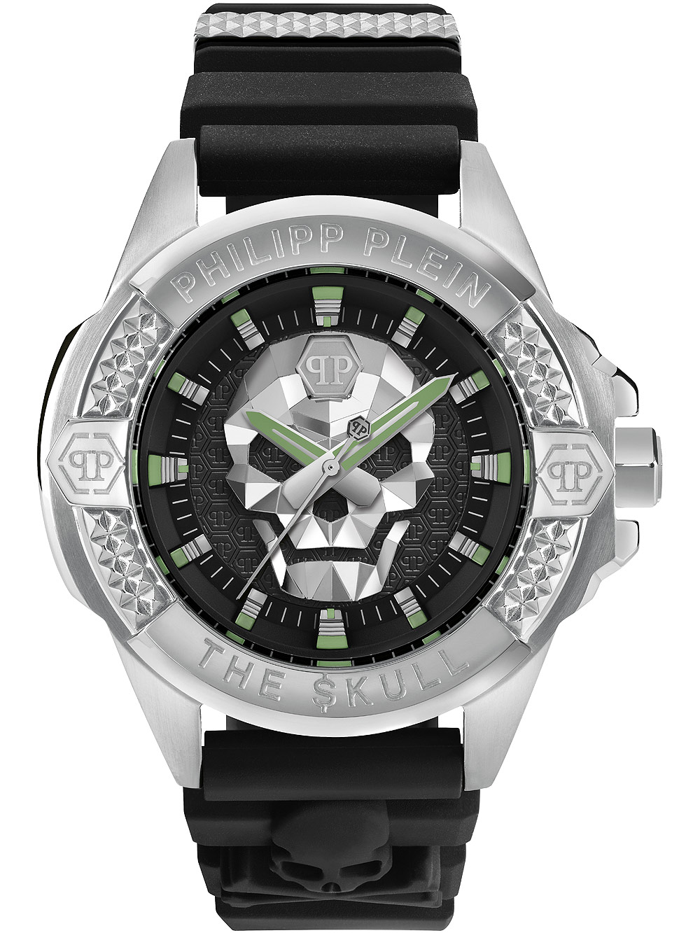 Philipp Plein PWAAA0121 The Skull 44mm Herrenuhr 44mm 5ATM