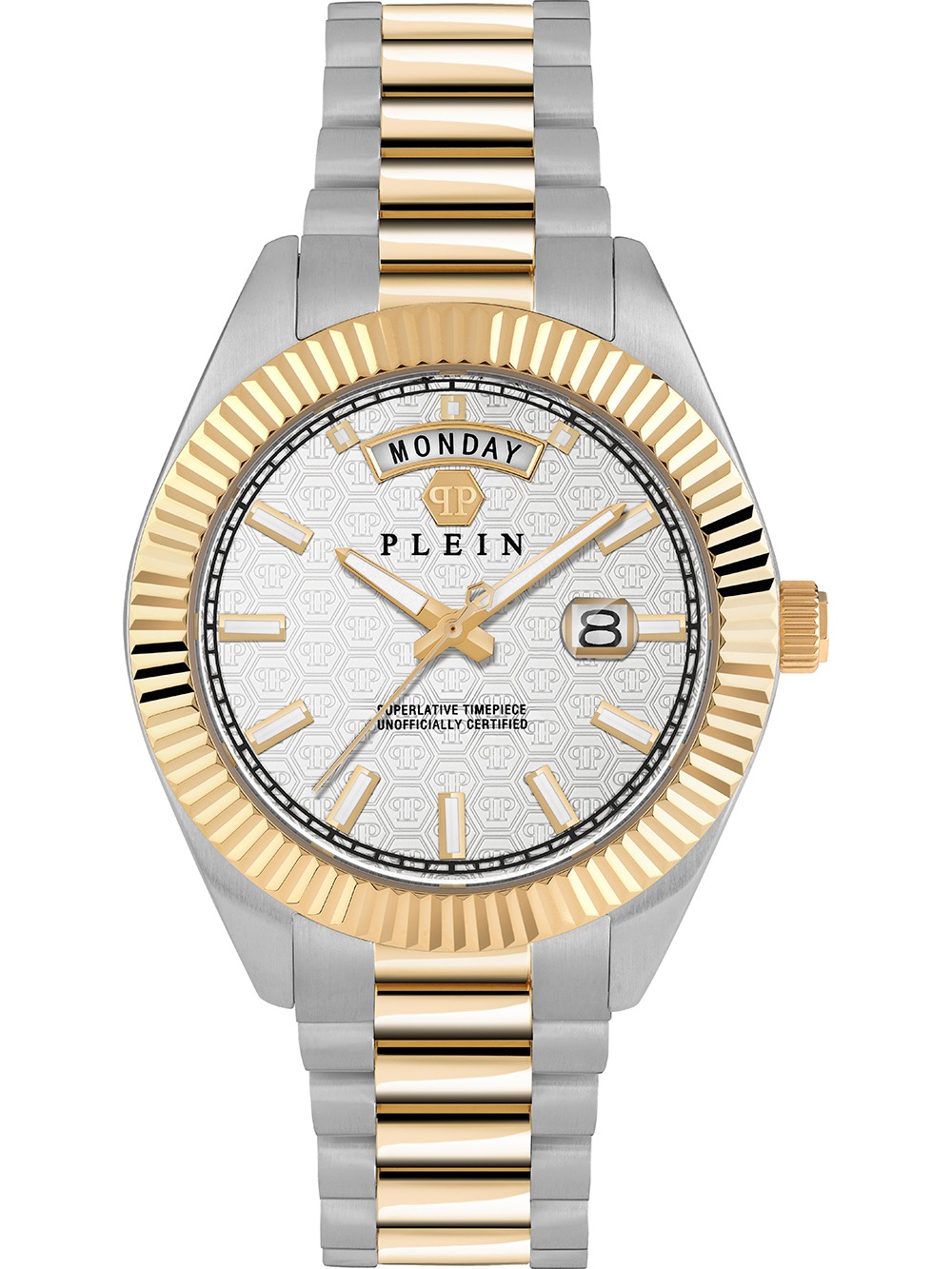 Philipp Plein PWPNA0324 Rock Couture Day-Date 42mm 5ATM