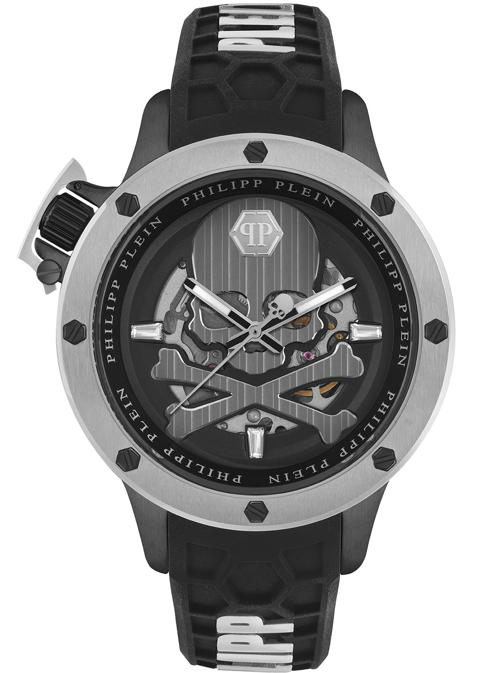 Philipp Plein PWUAA0523 Hyper Sport Automatik Herrenuhr 46mm 5ATM
