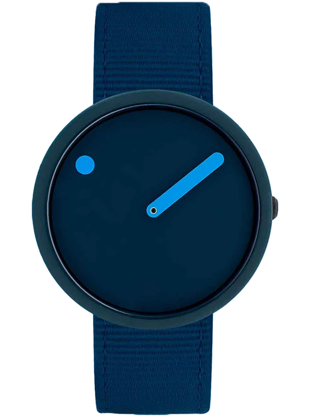 PICTO R44001-R001 Unisex Uhr Uhr Ghost Nets Navy Blue 40mm 5ATM