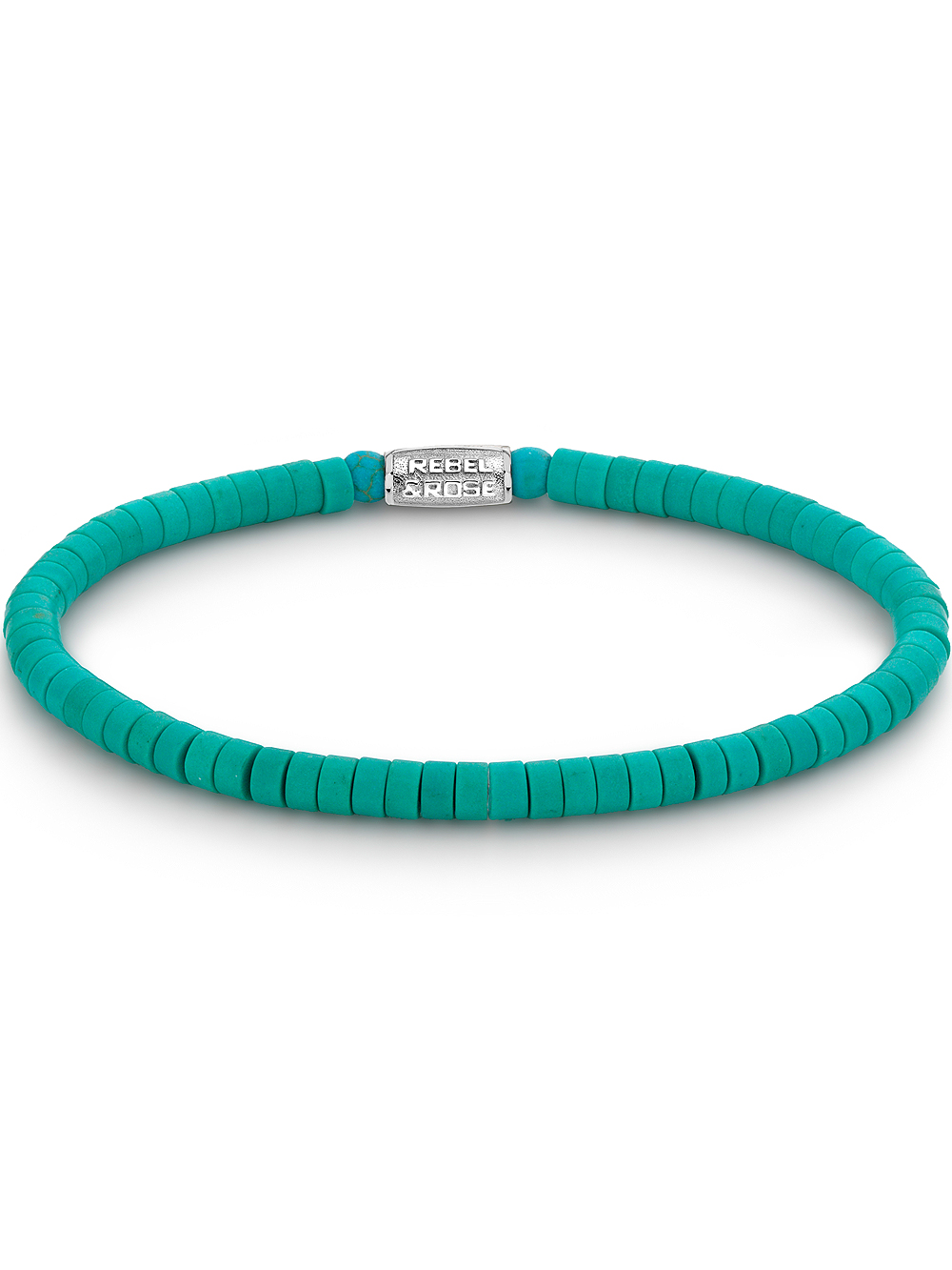 Rebel & Rose Armband Turquoise RR-40069-S-M Unisex