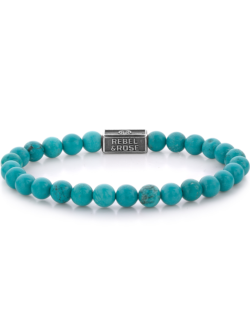 Rebel & Rose Armband Turquoise Delight 925 RR-6S001-S-L Herren