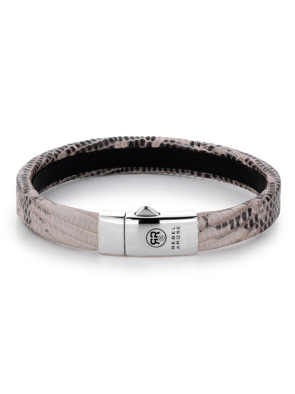 Rebel & Rose Armband Lizzard RR-L0057-S-S Herren