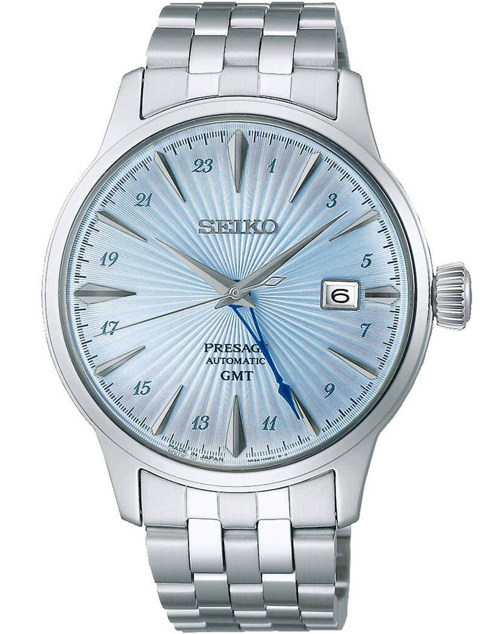 Seiko SSK037J1 Presage Cocktail Time GMT Sky Diving