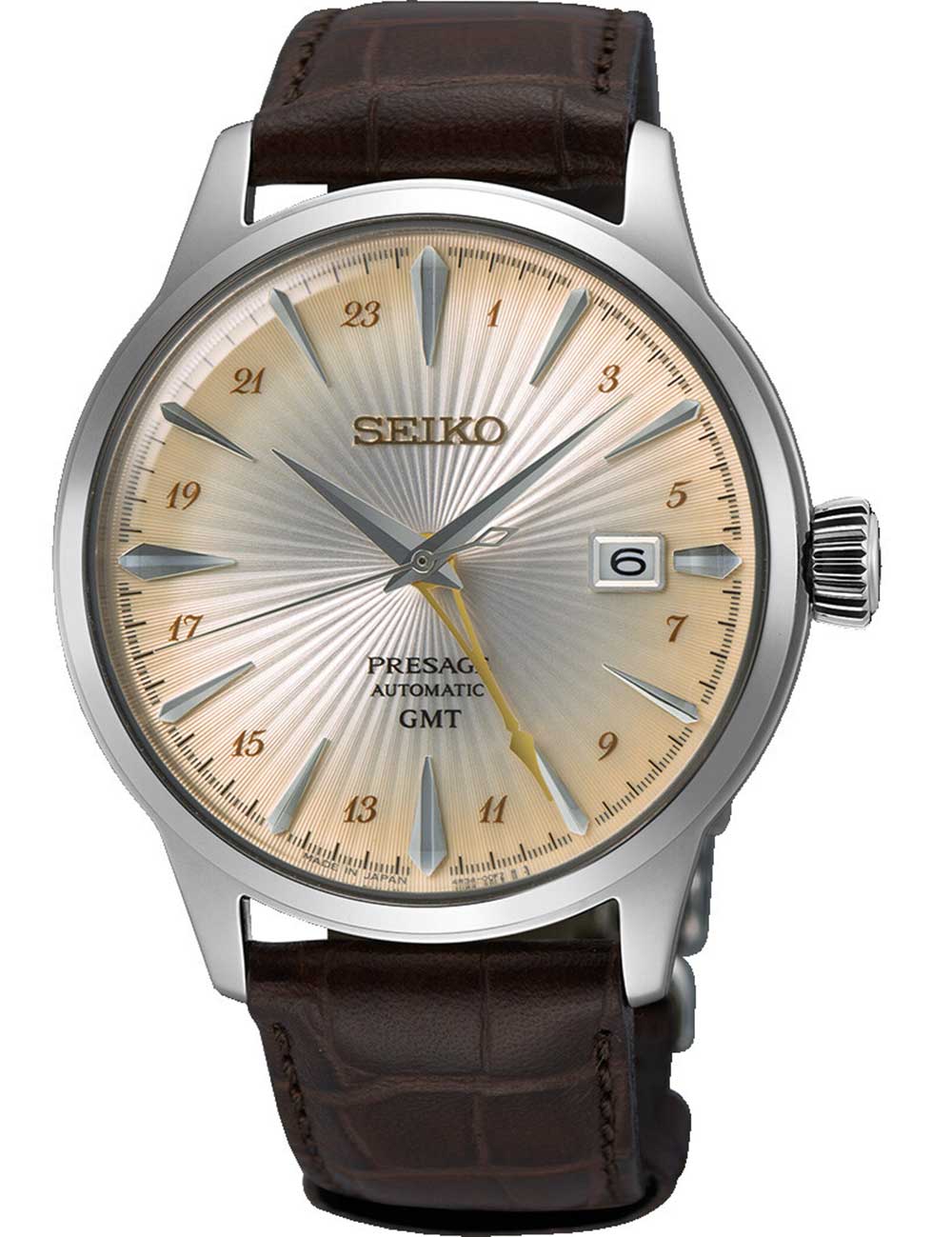 Seiko SSK041J1 Presage Cocktail Time GMT Acacia