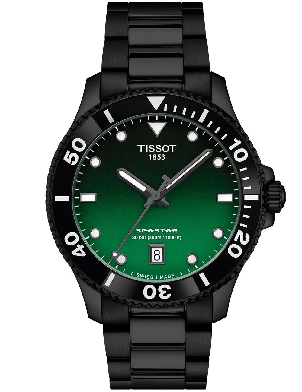 Tissot T1204103309100 Herrenuhr Seastar 1000 40mm 30ATM