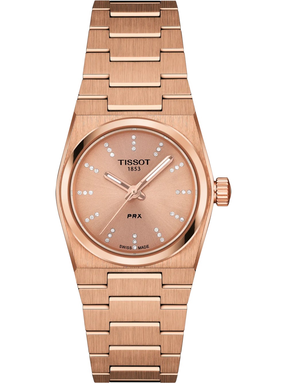 Tissot T1370103350600 Damenuhr PRX Diamond 25mm 10ATM