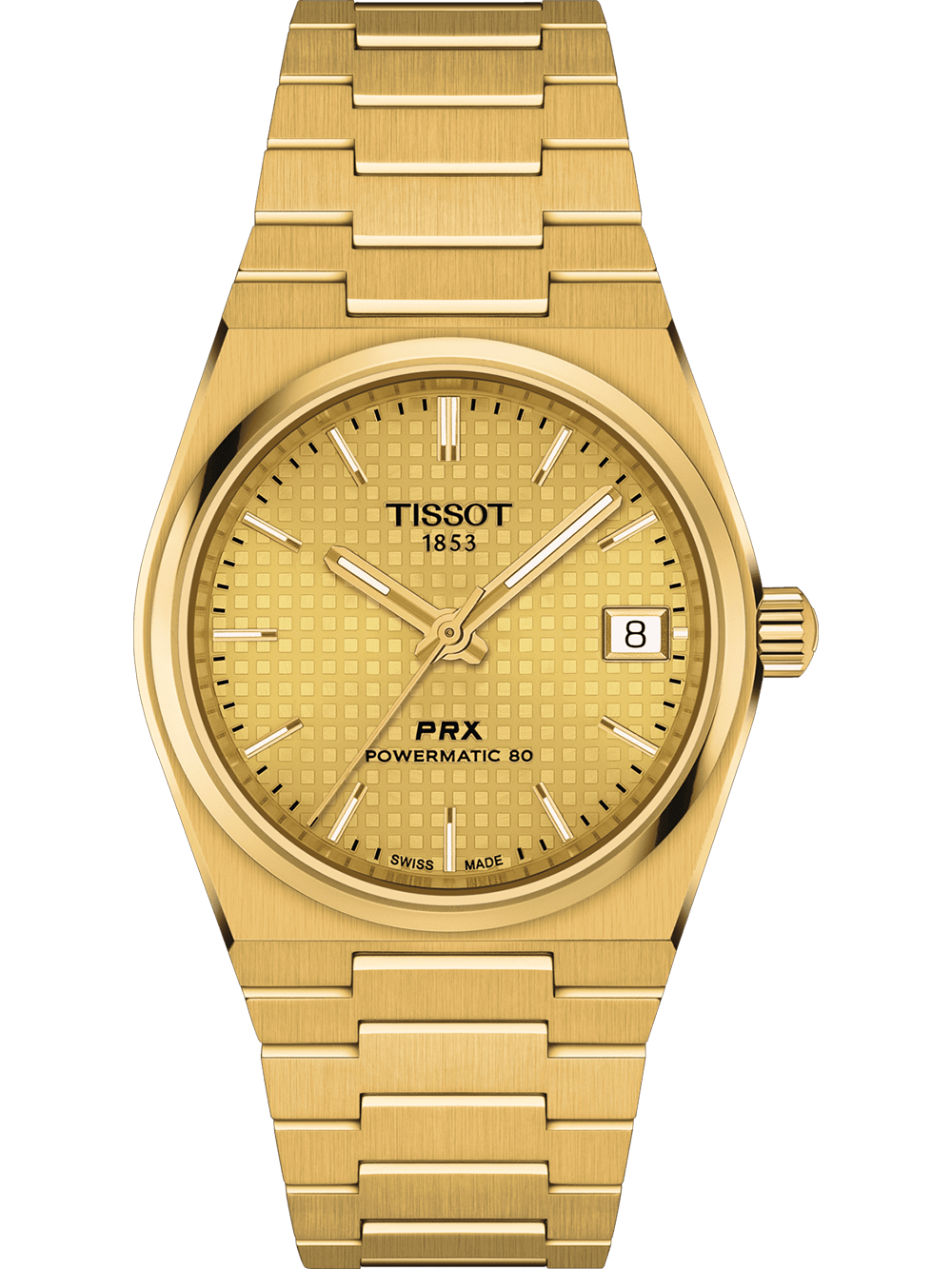 Tissot T1372073302100 Damenuhr PRX Powermatic-80 35mm 10ATM