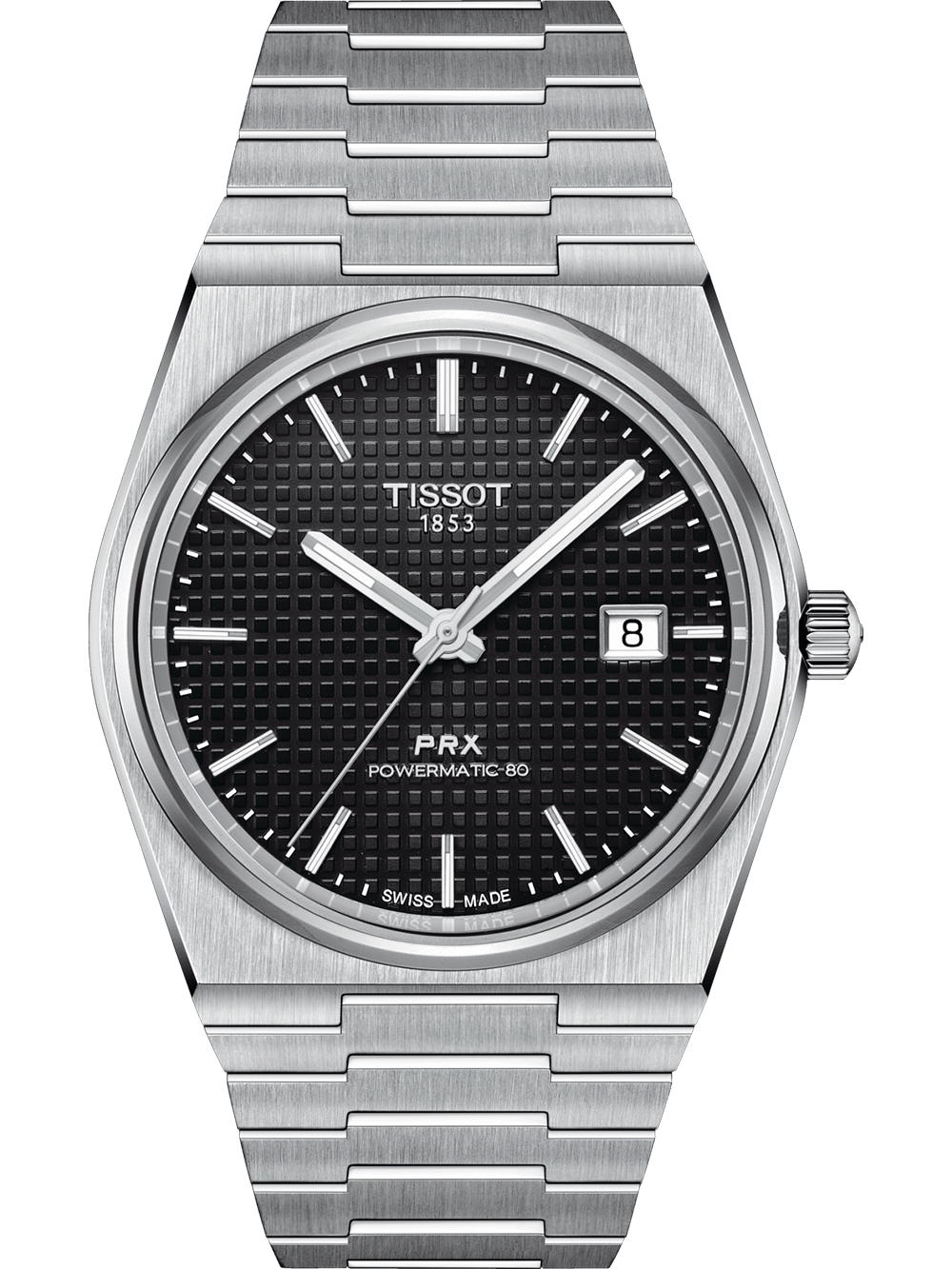 Tissot T1374071105100 Herrenuhr PRX Powermatic-80 40mm 10ATM
