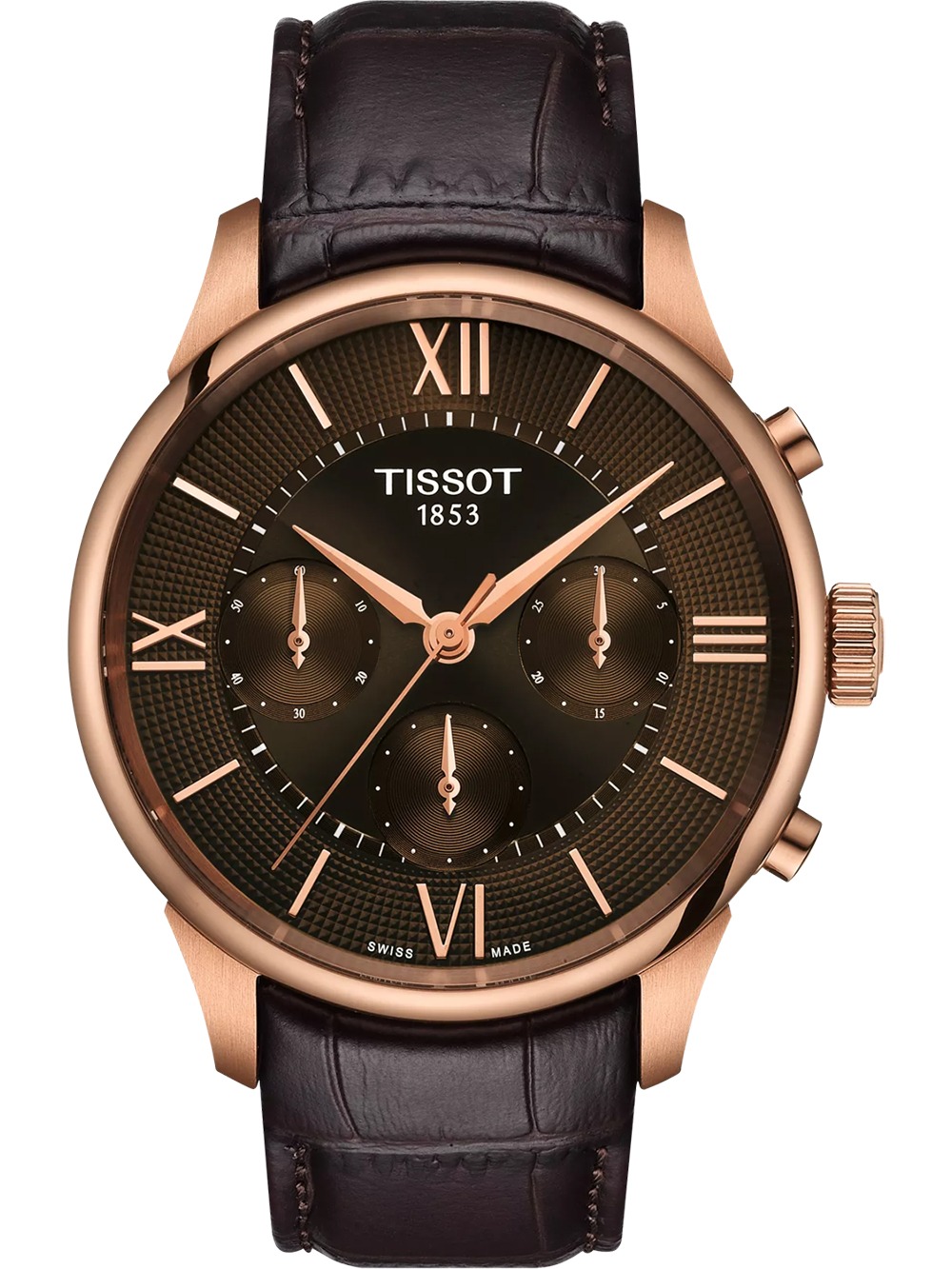 Tissot T1394623629800 Herrenuhr Chemin Des Tourelles Automatic Chronograph 42mm 5ATM