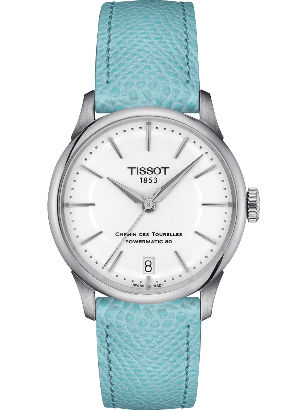 Tissot T1392071601100 Damenuhr Chemin des Tourelles Powermatic-80 34mm 5ATM