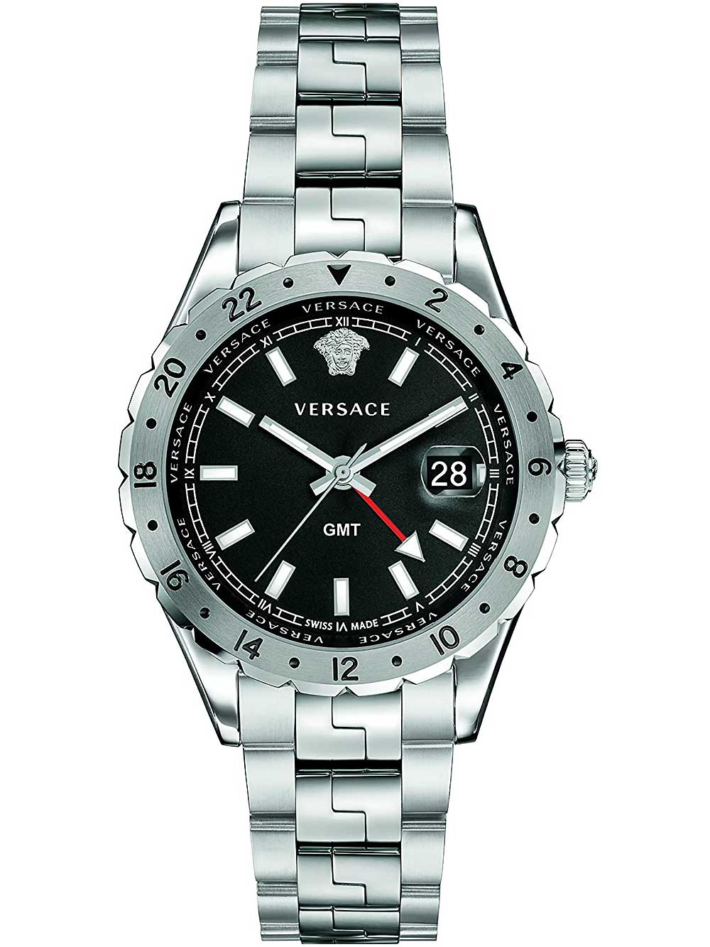 Versace V11020015 Hellenyium GMT Herren 42mm 5ATM