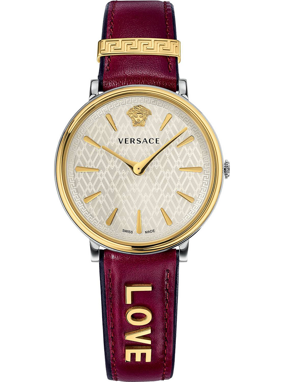 Versace VBP020017 V-Circle Damenuhr 38mm 5ATM
