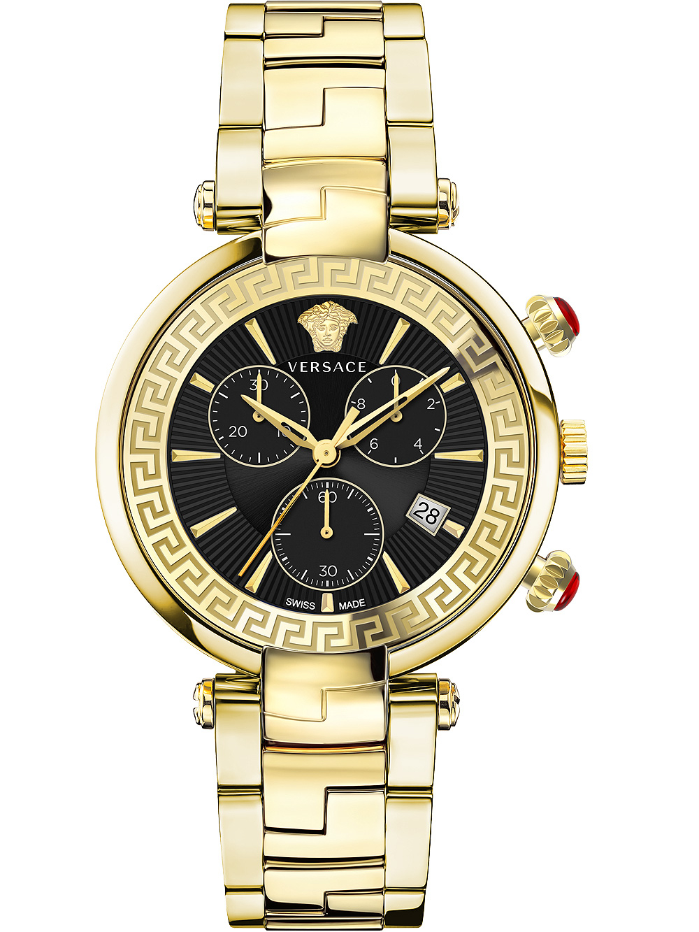 Versace VE2M00621 Revive Chronograph Herrenuhr 41mm 5ATM