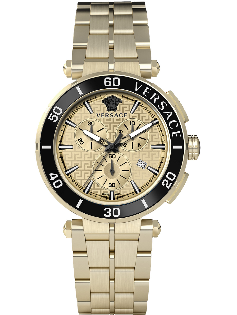 Versace VE3L00622 Greca Chronograph Herrenuhr 45mm 5ATM