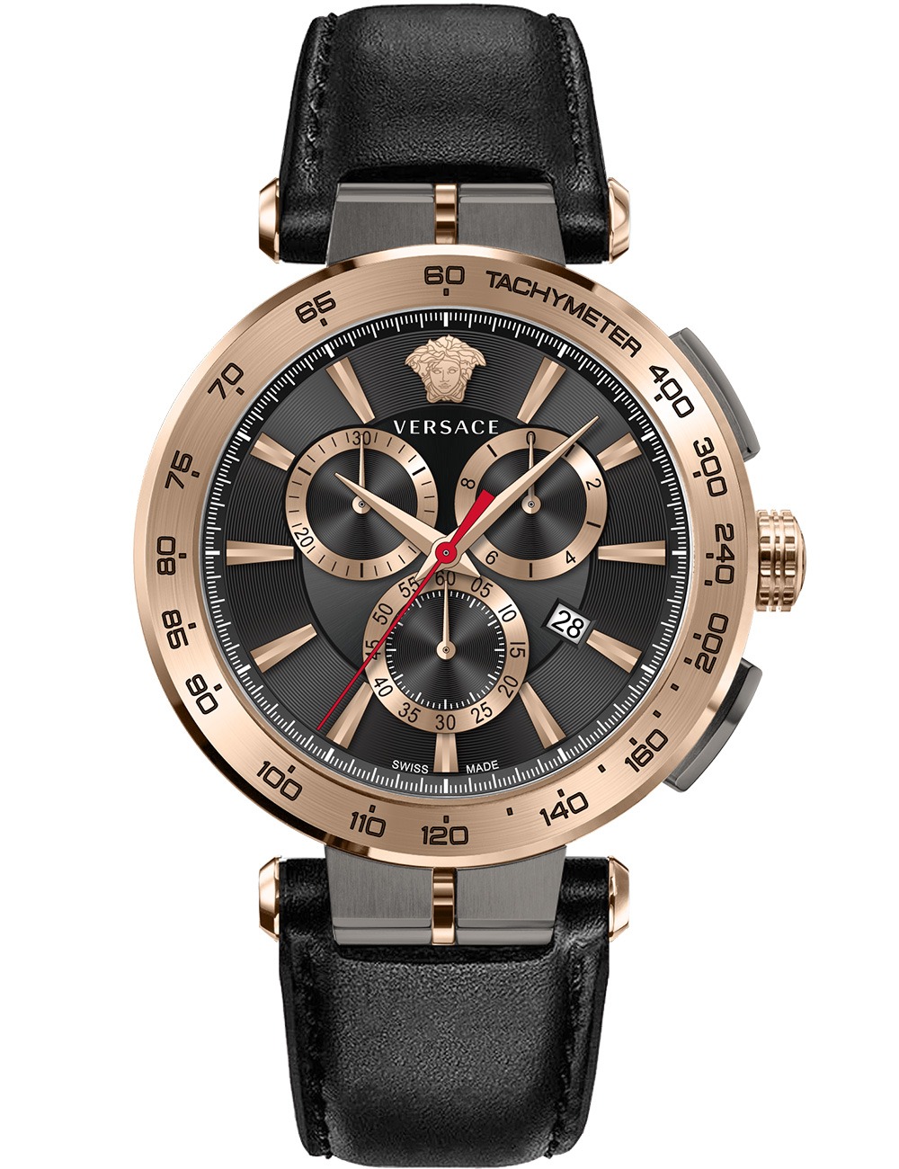 Versace VE6CA0323 Herrenuhr Aion Chronograph 45mm 5ATM