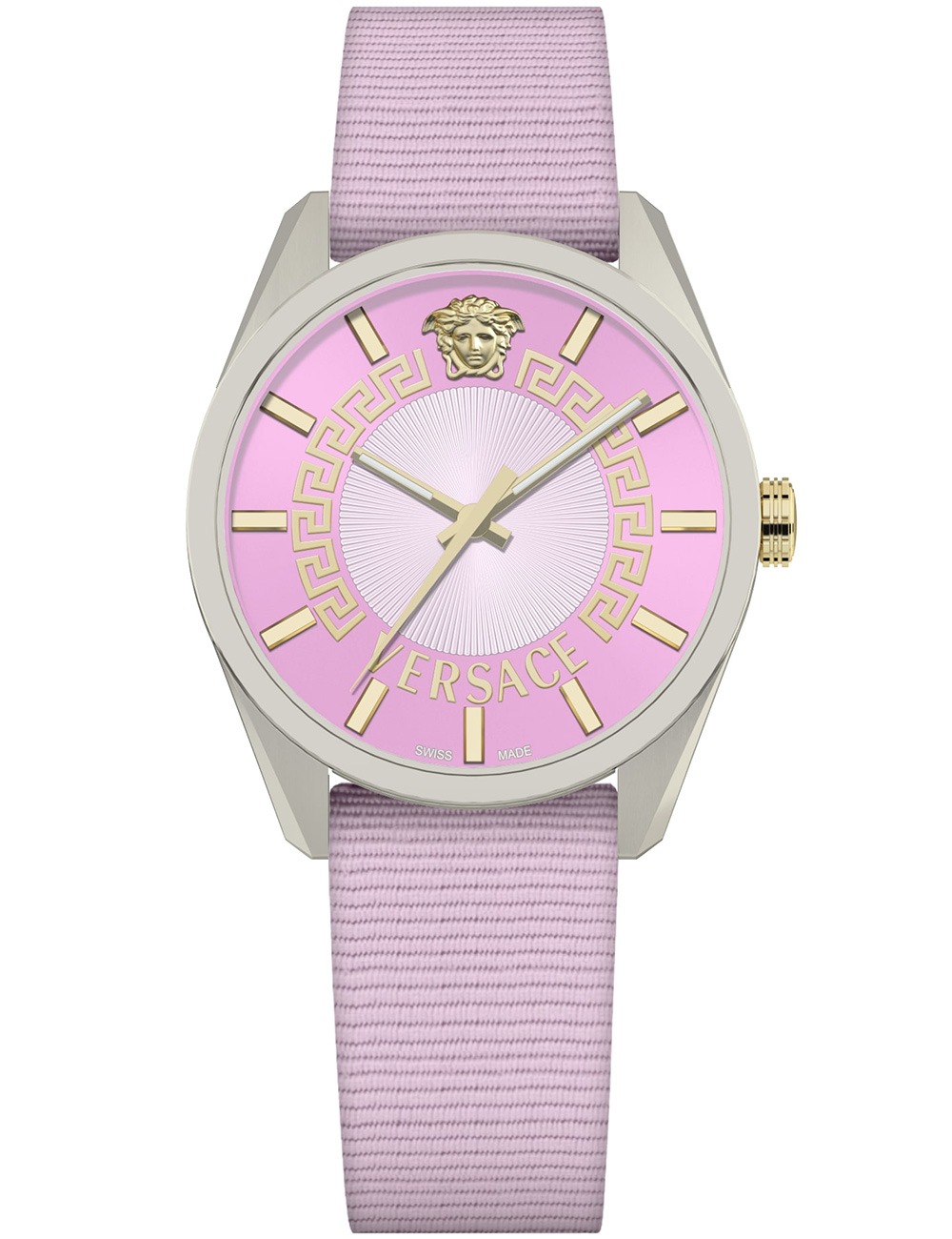 Versace VE8A00124 Damenuhr New V-Circle 36mm 5ATM