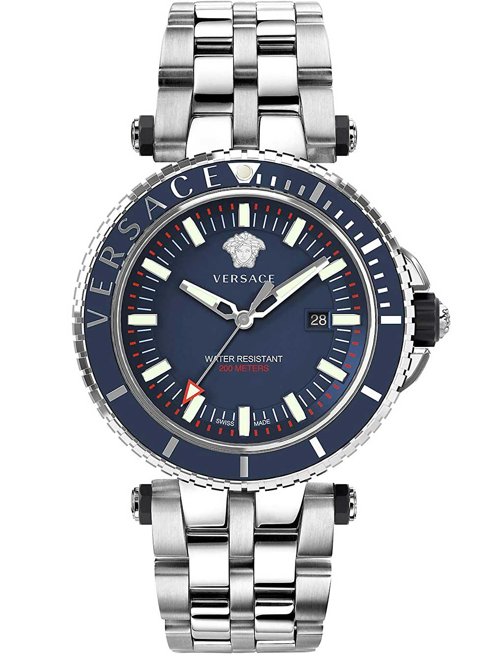 Versace VEAK00418 V-Race Herren 46mm 5ATM