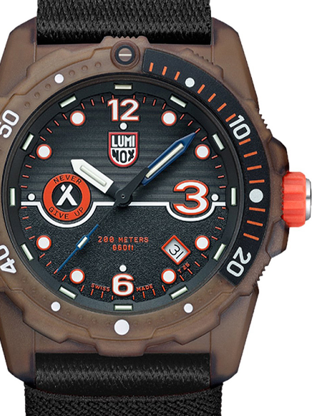Luminox XB.3721.ECO Bear Grylls Survival Eco Herrenuhr 42mm 20ATM