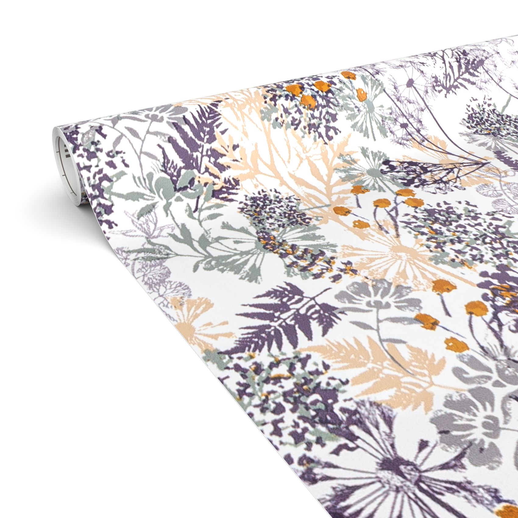 Klebefolie Möbelfolie selbstklebende Folie Dekofolie matt 0,45x2m PVC-frei Floral Blumen Rosa