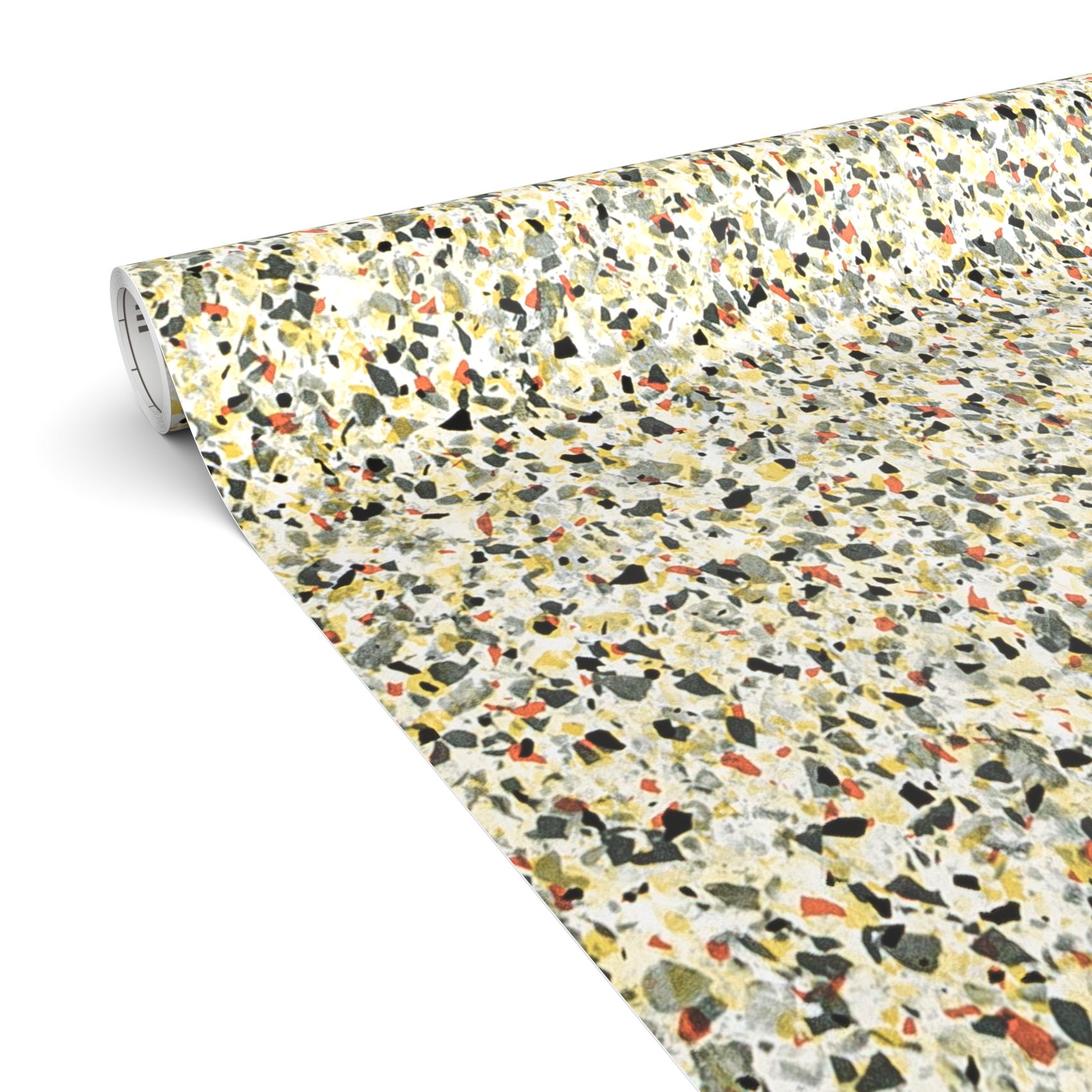 Klebefolie Möbelfolie matt selbstklebende Dekofolie Möbel 0,45x2m PVC-frei Terrazzo