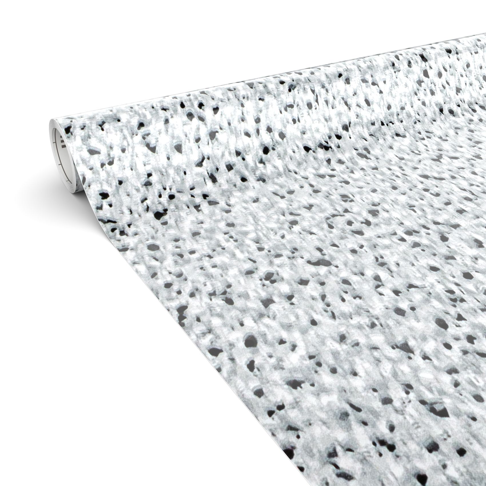 Klebefolie Möbelfolie Küche Folie selbstklebend DIY glänzend PVC-frei 0,45x3m Granit-grau-naturstein-grau