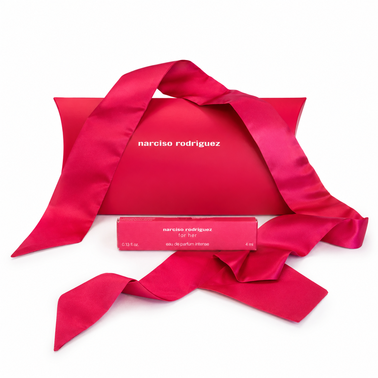Zugaben Narciso Rodriguez For Her Intense Travelspray 4ml + Edler Satin Scarf