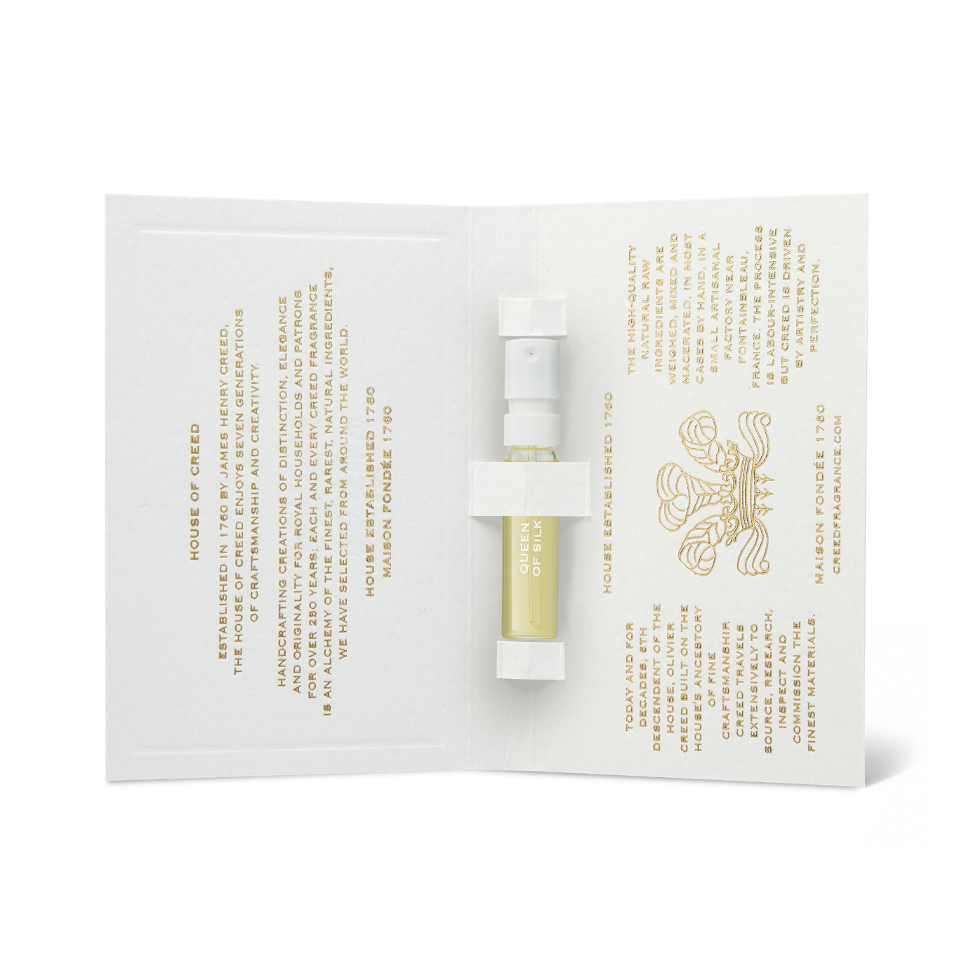 Zugaben Creed Queen of Silk Luxus-Testmuster