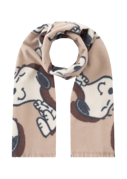 Codello Codello X Peanuts Schal – Kuscheliger Style mit Snoopy-Allover-Print