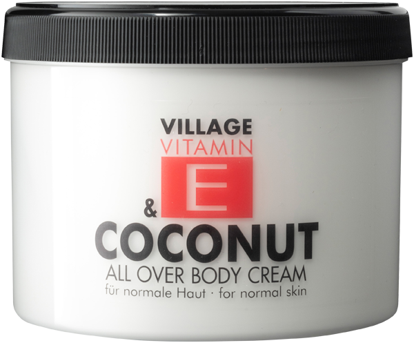 Village Vitamin E Coconut All Over Body Cream