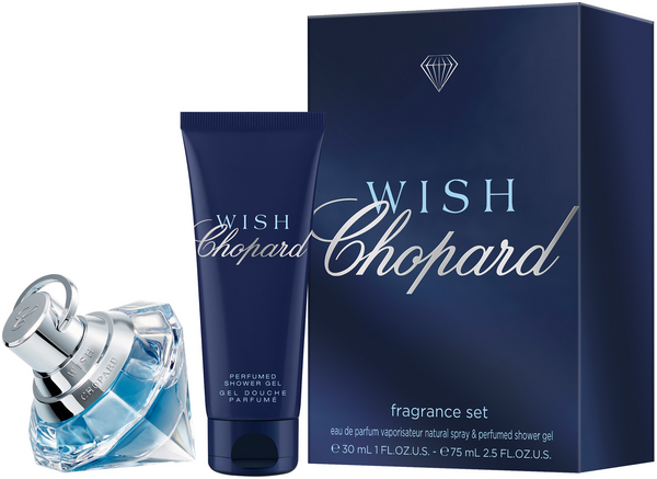 Chopard Wish Set = EdP Nat. Spray 30 ml + Shower Gel 75 ml