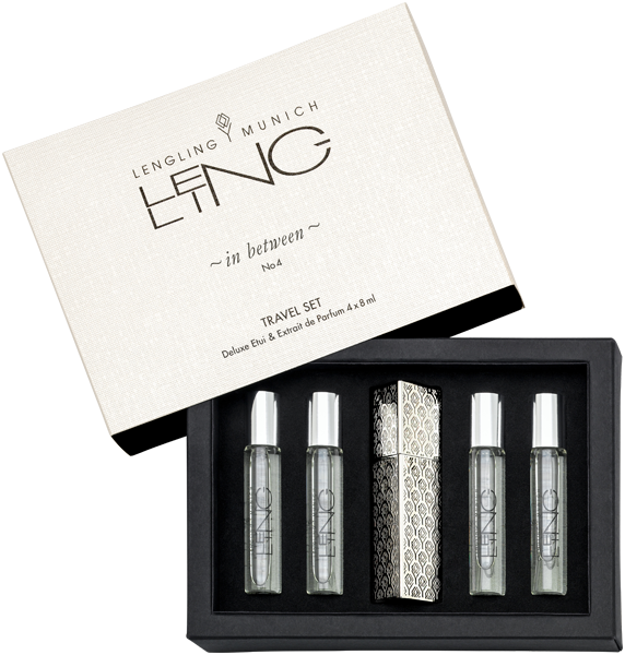 Lengling Munich No 4 In Between Travel = Extrait de Parfum 4 x 8 ml