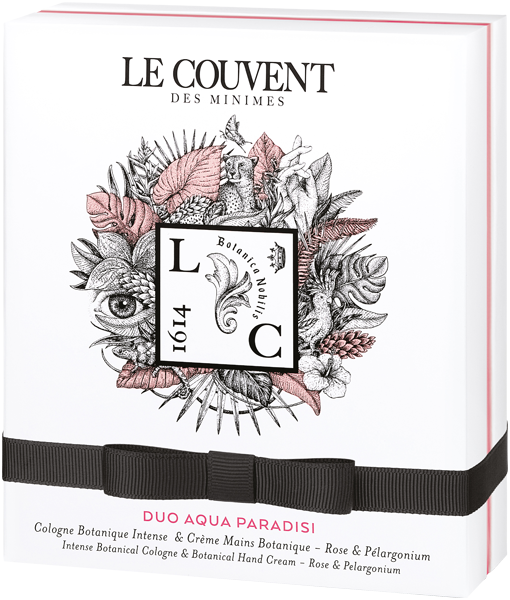 Le Couvent Aqua Paradisi Set = Cologne Botanique Intense 50 ml + Crème Mains 30 ml
