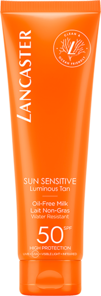 Lancaster Sun Sensitive Luminous Tan Oil-Free Milk SPF 50