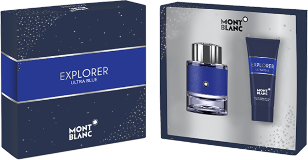 Montblanc Explorer Ultra Blue Set = EdP Spray 60 ml + Shower Gel 100 ml