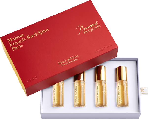 Maison Francis Kurkdjian Baccarat Rouge 540 Set = Roll-On Elixir 4 x 4 ml