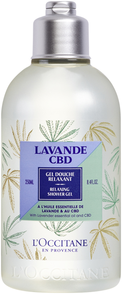 L'Occitane Lavendel CBD Duschgel