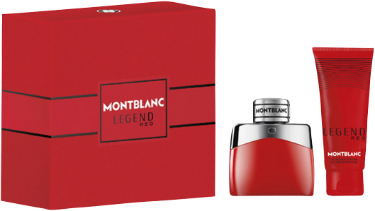 Montblanc Legend Red Set = EdP Nat. Spray 50 ml + Shower Gel 100 ml