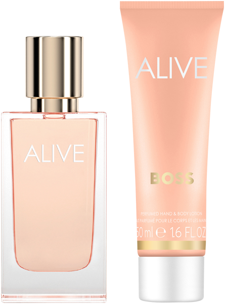 Hugo Boss Boss Alive Set = EdP Nat. Spray 30 ml + Body Lotion 50 ml
