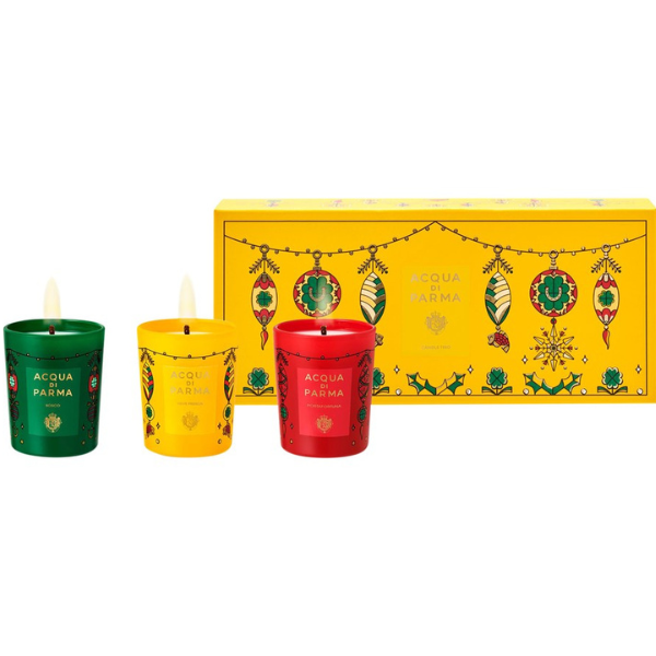 Acqua di Parma Candle Set = 3x Candle 70 g