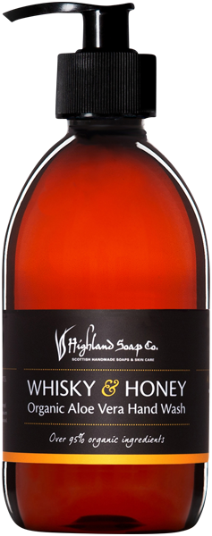 Highland Soap Organic Handwash Whisky & Honey 300ml