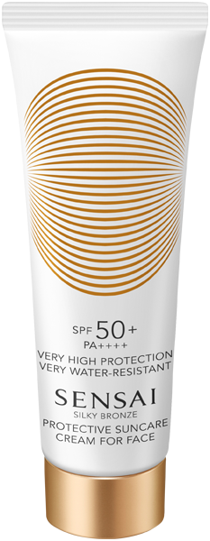 Sensai Silky Bronze Protective Suncare Cream for Face 50+