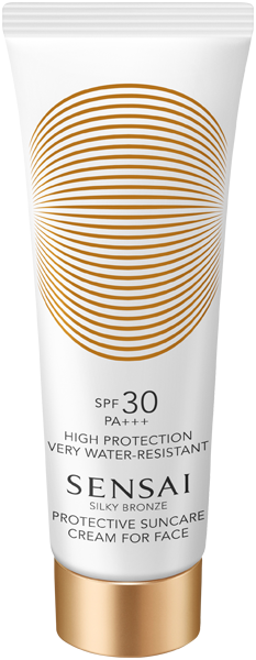 Sensai Silky Bronze Protective Suncare Cream for Face 30
