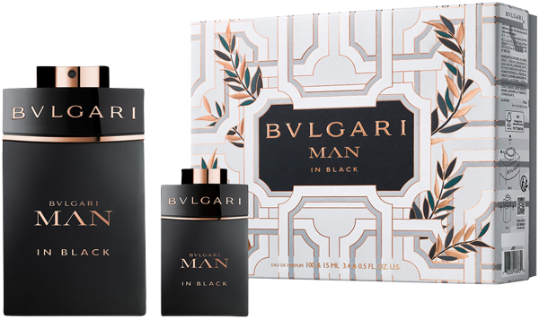 Bvlgari Bvlagri Man In Black Spring Set 2024 = EdP Nat. Spray 100 ml + EdP Nat. Spray 15 ml