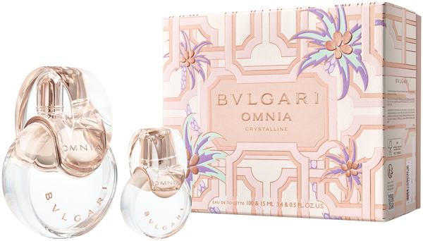 Bvlgari Omnia Crystalline Spring Set 2024 = EdT Nat. Spray 100 ml + EdT Nat. Spray 15 ml